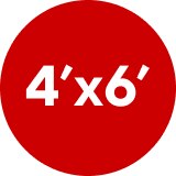 4'x6'